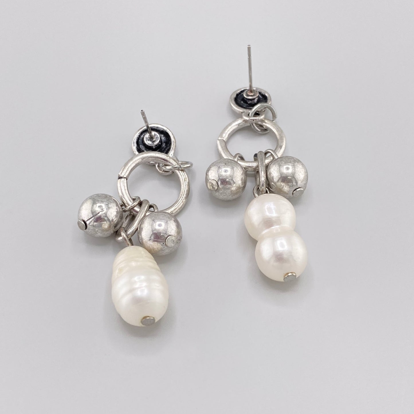kolczyki z perlami
