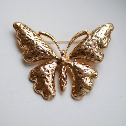 large butterfly brooch