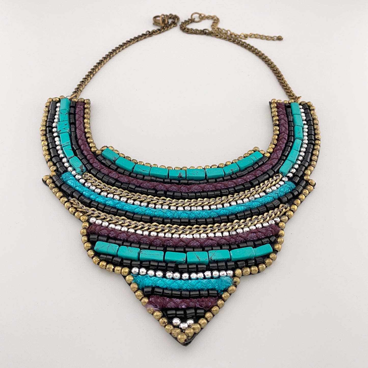 Necklace with natural turquoise Sonata (Spain)