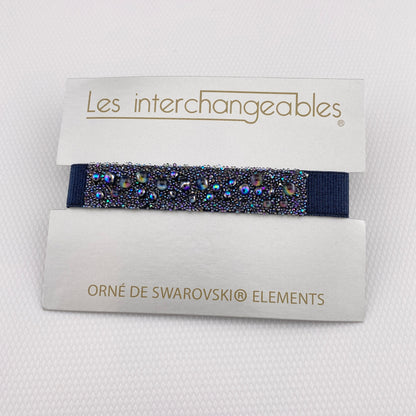 Bransoletka elastyczna z kryształami Swarovski Les Interchangeables
