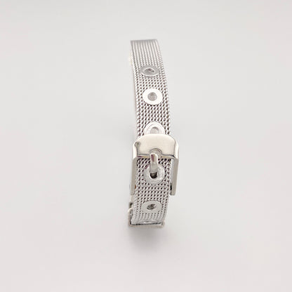 Silver belt bracelet Sonata (Spain)
