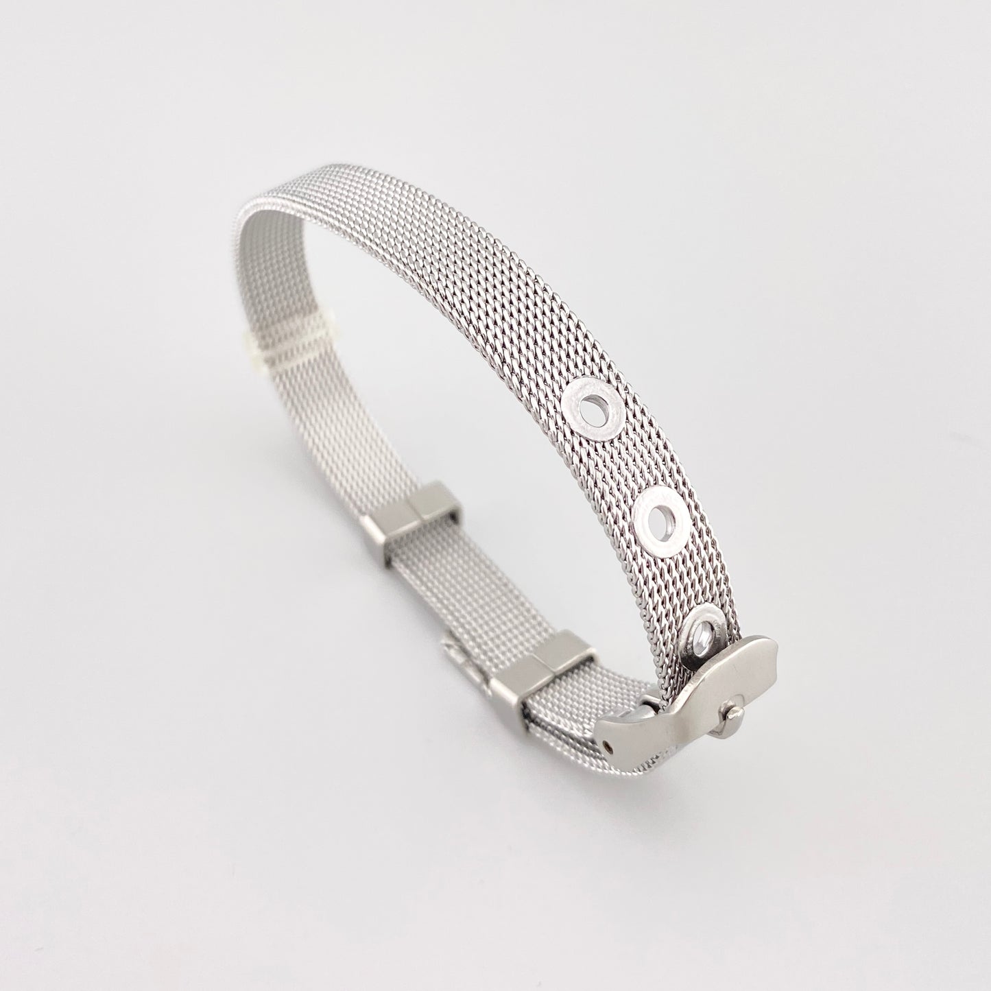Silver belt bracelet Sonata (Spain)