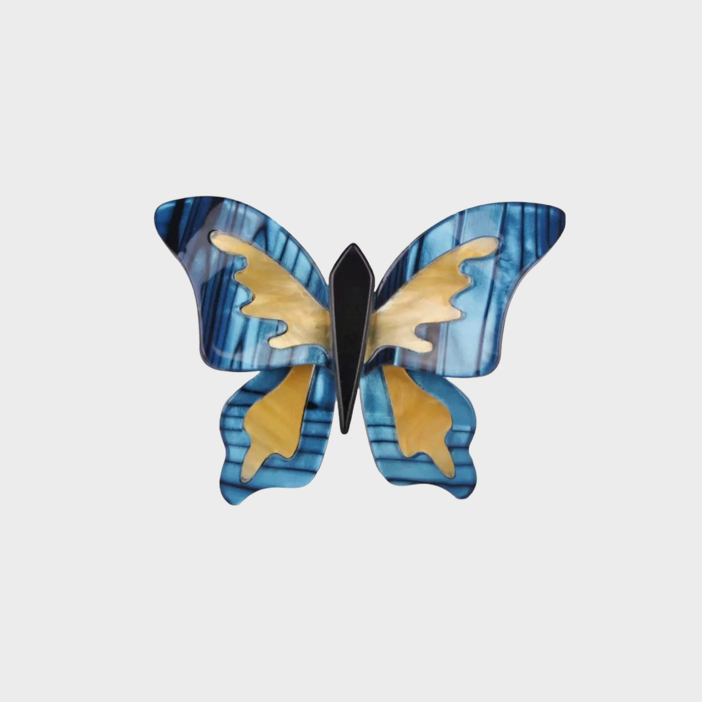 Acrylic butterfly brooch